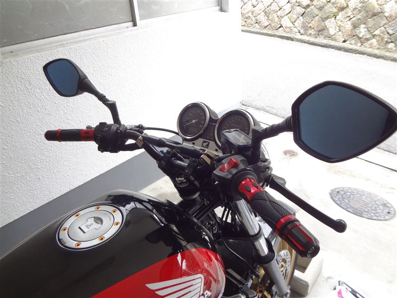 TANAX ナポレオンミラー クロス3 のパーツレビュー | CB400