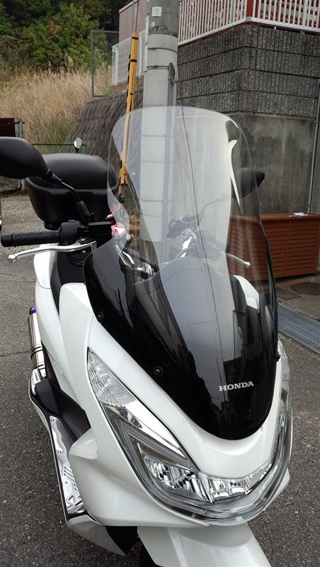ホンダ(純正) フロントスクリーン のパーツレビュー | PCX