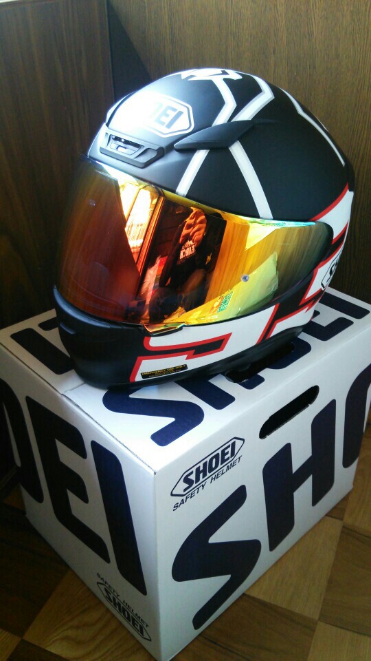 SHOEI Z-7 MARQUEZ BLACK ANT のパーツレビュー | ゴリラ(Luelis