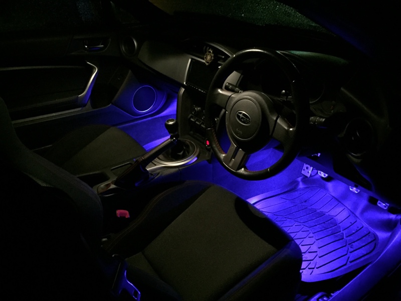 エーモン Ledフットライトキット86 Brz Ek269 のパーツレビュー Brz いっぺ みんカラ