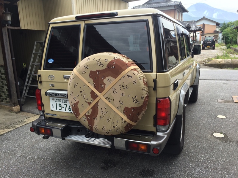 u s army desert camo spair tire cover のパーツレビュー