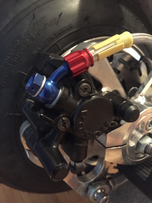 RS125R[NF4]HRCレーサー用リアキャリパー&ブラケット（リア 2Pot