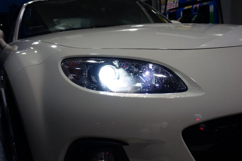 美品 ロードスター NCEC HID ヘッドライト 左側 マツダ パーツ