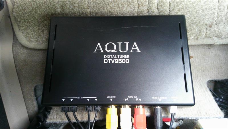 AQUA DTV9500 のパーツレビュー | アルファードV(スマイルJPN