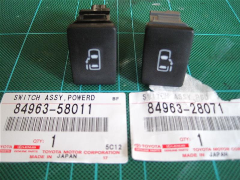 【特別セール品】 トヨタ(純正) のパーツレビュー SLIDE SWITCH、POWER 車・バイクサービス