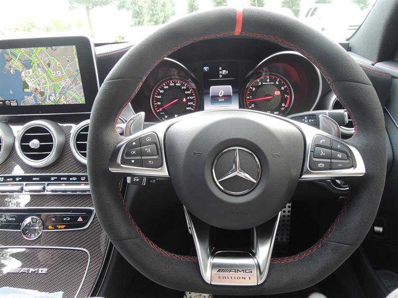 メルセデスベンツ 純正 AMG EDITION ステアリング ローカバー