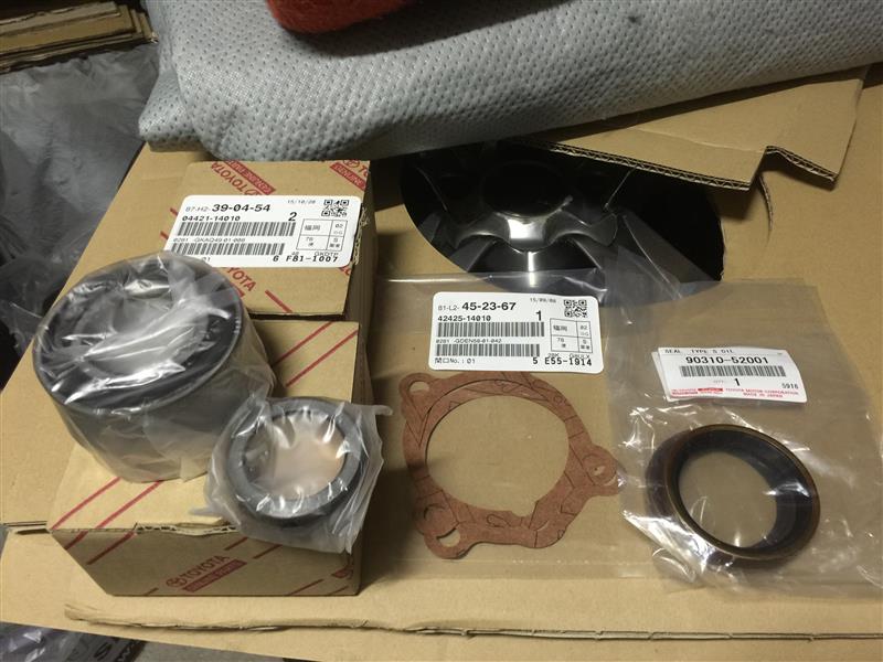 トヨタ(純正) ドライブシャフトベアリング のパーツレビュー