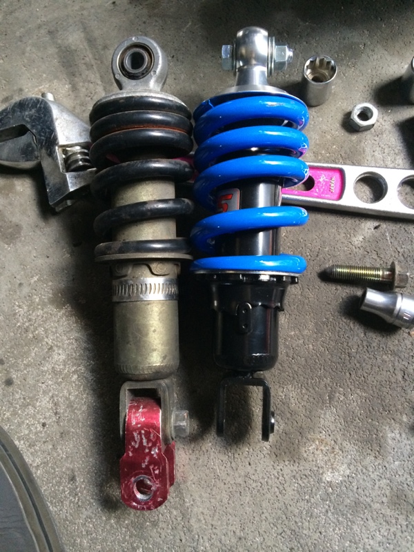 Manitou Revox ISX rear shock