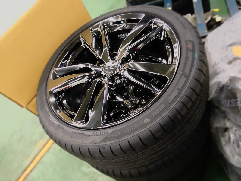 日産(純正) 19インチアルミホイール のパーツレビュー 