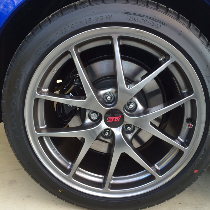 スバル 純正 ｂｂｓ製18インチ鍛造アルミホイール のパーツレビュー Wrx Sti もーぐり みんカラ