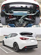 MAZDA3のodulaマフラー・マフラー交換に関するカスタム事例｜車