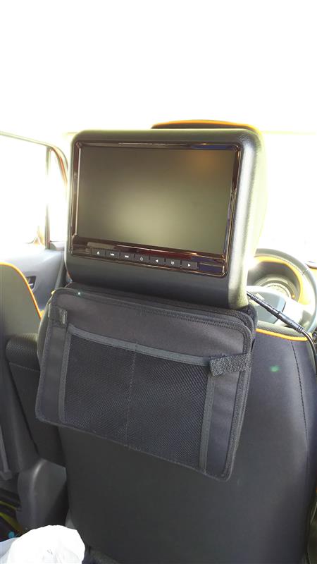 G-CORPORATION リアモニター 10.1インチ DVD内臓 取付3分 高級車