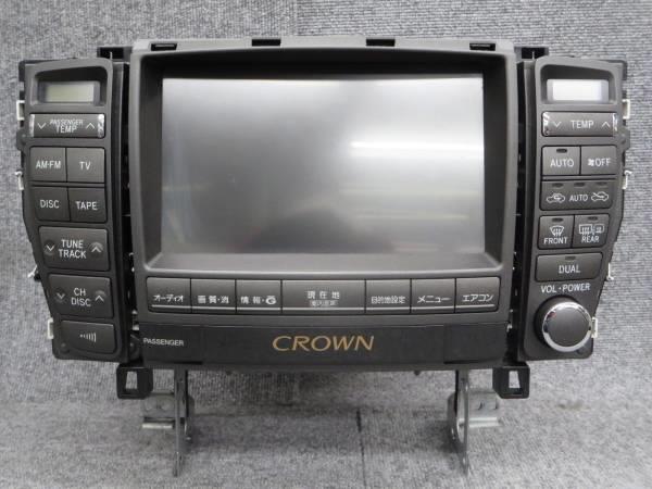 【美品】 86804-30N70 CN-SS46J1AJ クラウンナビゲーション 年モデル パーツ