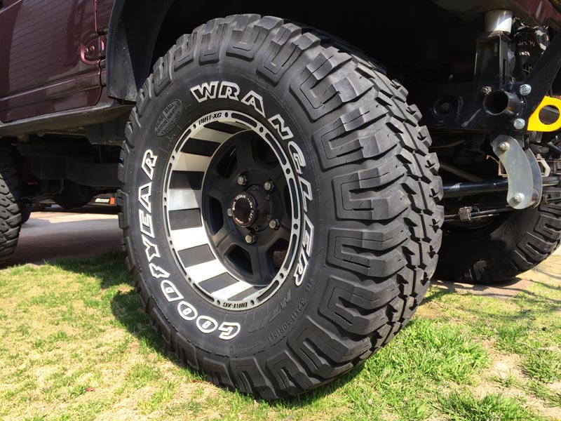 GOODYEAR WRANGLER MT/R 32×11.50R15LT のパーツレビュー | ジムニー(Ken's Black) | みんカラ