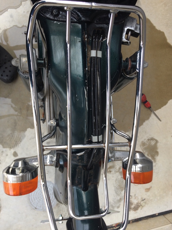 ホンダ純正 カブラキャリア のパーツレビュー | スーパーカブ50