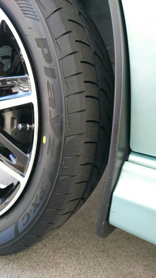 BRIDGESTONE Playz PX-C 165/55R15 のパーツレビュー | エブリイ