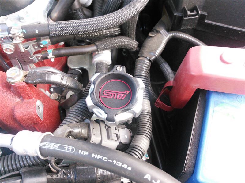 STI オイルフィラーキャップ のパーツレビュー | インプレッサ