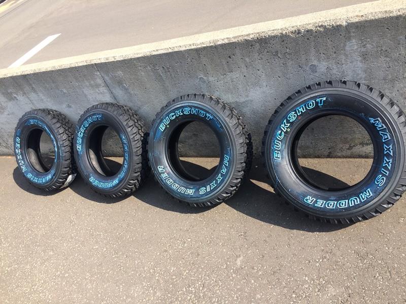 MAXXIS MT-754 Buckshot Mudder 195R14C のパーツレビュー