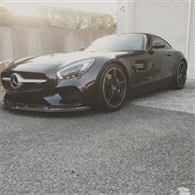 AMG GTKohlenstoff Front carbon spoiler/ lip spoilerの単体画像