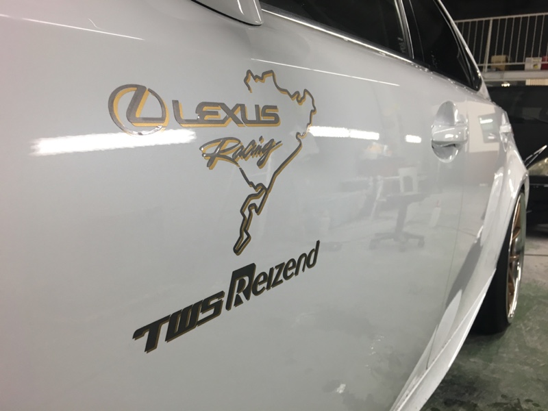 オリジナル レクサスレーシングニュルブルクステッカー