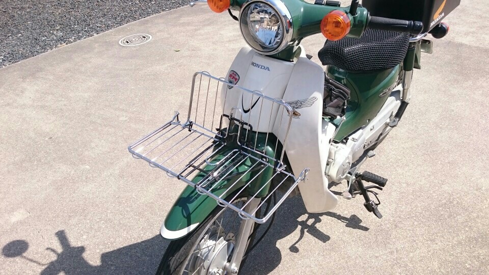 自作 フロントキャリア のパーツレビュー スーパーカブ110 ひできち 875r みんカラ