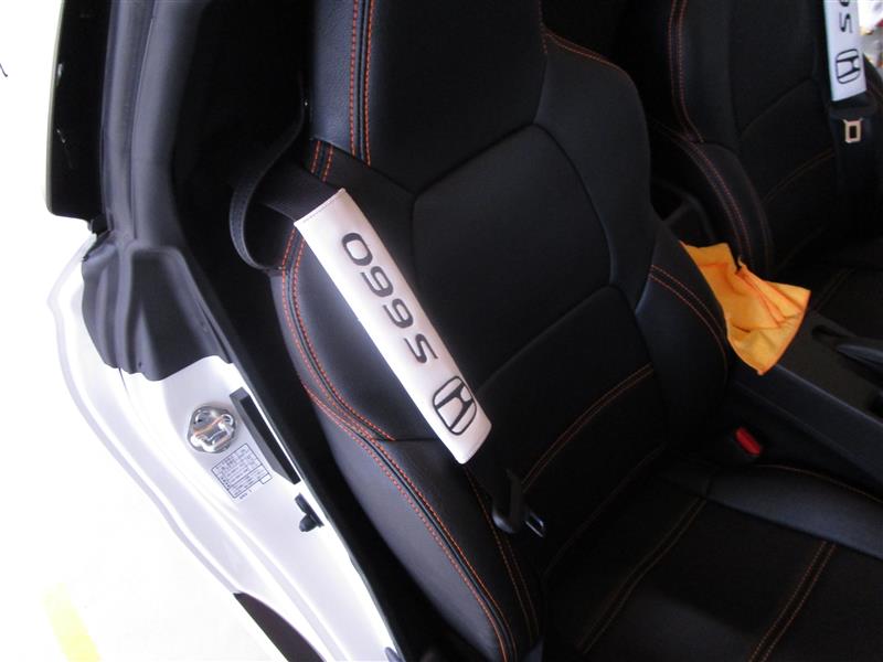 不明 シートベルトパッド Honda S660 White 2個セット 新品 のパーツレビュー S660 P Man みんカラ
