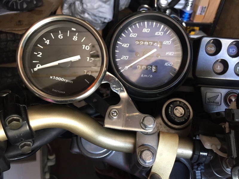 Daytona バイク 電気式タコメーター のパーツレビュー Vtr250 ミャンチ みんカラ