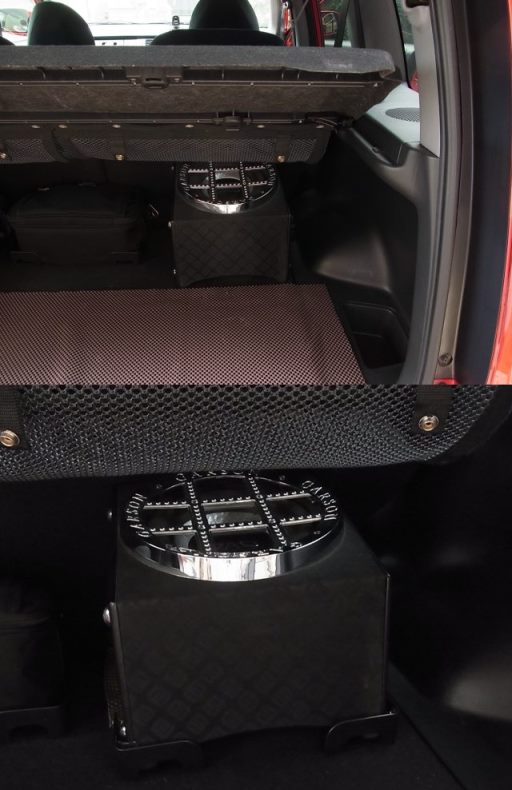 激安アウトレット通販 DAD LUX-S4000。リモコン付属 ギャルソンウーファー＆アンプ カーオーディオ