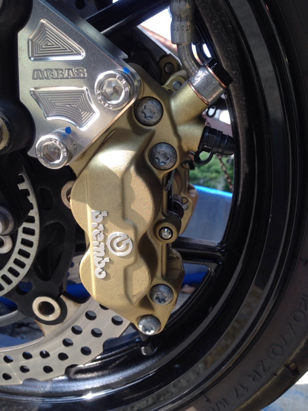 brembo 4pot キャリパー のパーツレビュー | Ninja400R(とも787