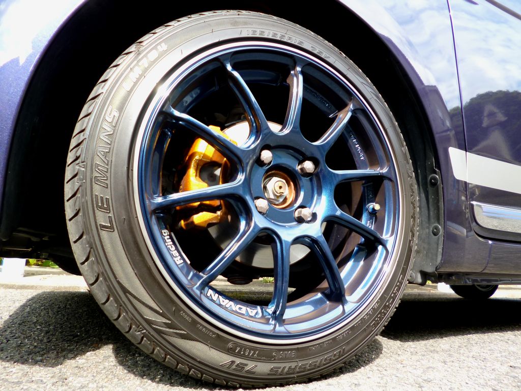 YOKOHAMA RZⅡ レーシングインディゴブルー&リング のパーツレビュー