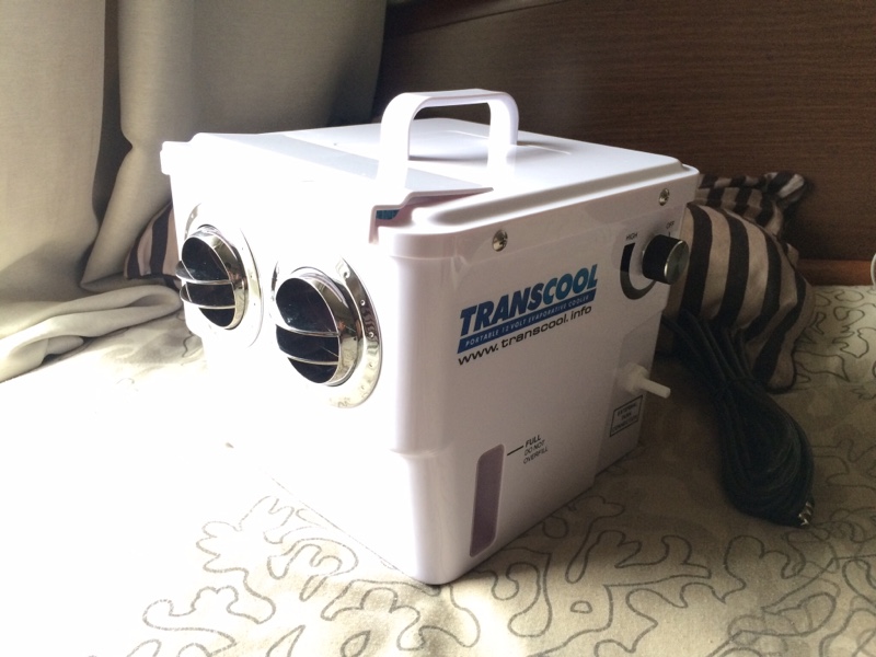 送風口が増えました！シガー電源で使えて水とファンで冷やす