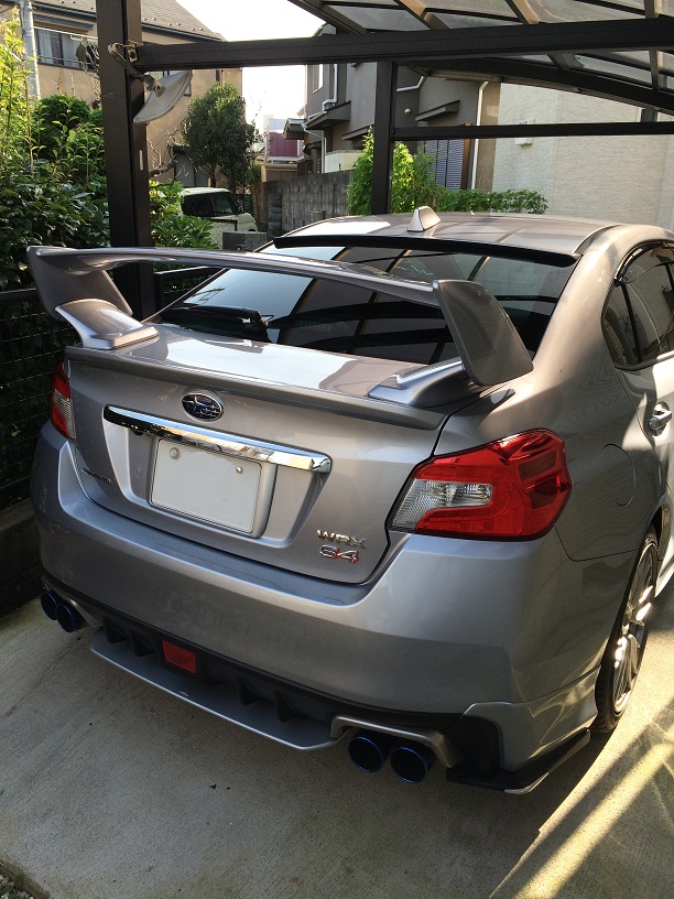 非公認 大型リアスポイラー のパーツレビュー Wrx S4 アニキ みんカラ 非公認 大型リアスポイラー のパーツレビュー Wrx S4 アニキ みんカラ