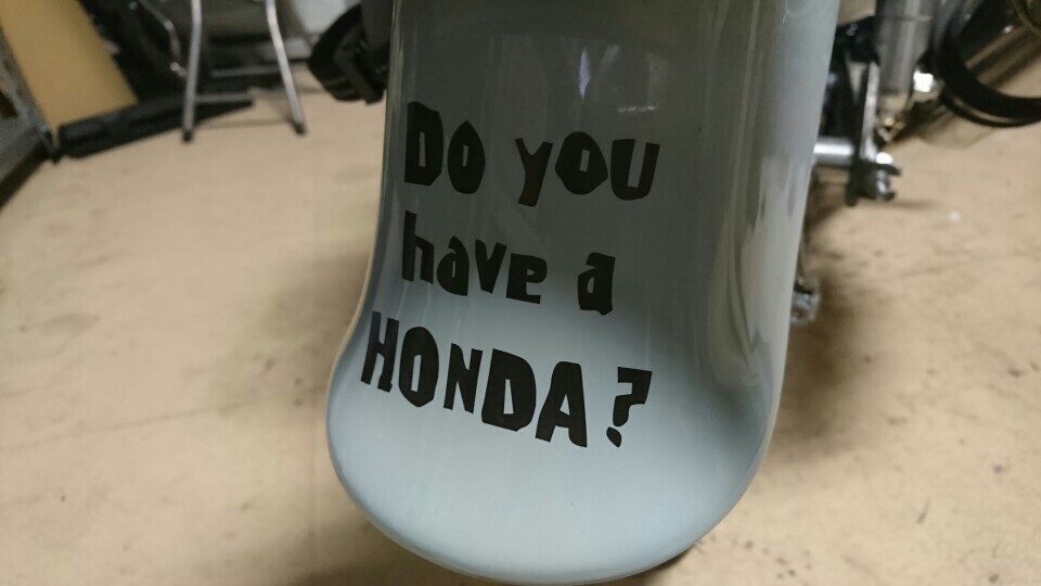 メーカー不明 Do You Have A Honda ステッカー のパーツレビュー リトルカブ しゅういち0630 みんカラ