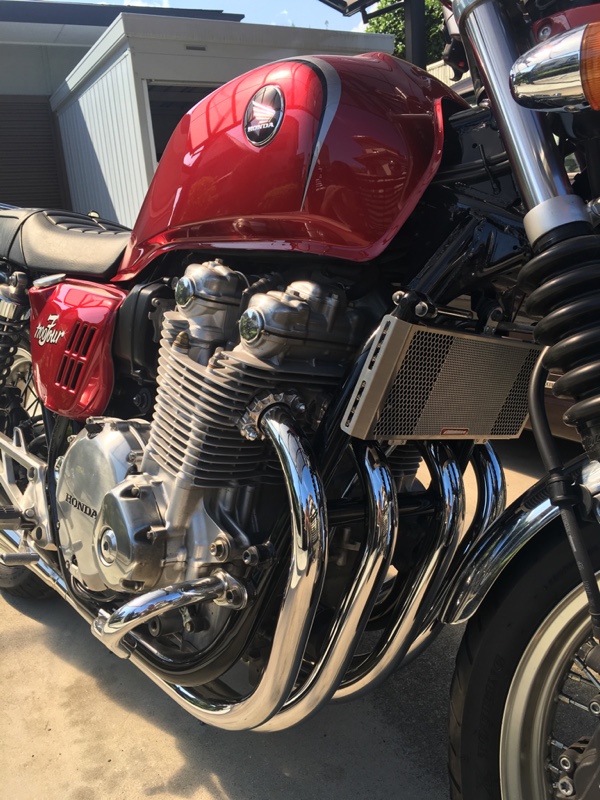 エッチングファクトリー オイルクーラーガード のパーツレビュー Cb1100ex チャチャ丸 みんカラ