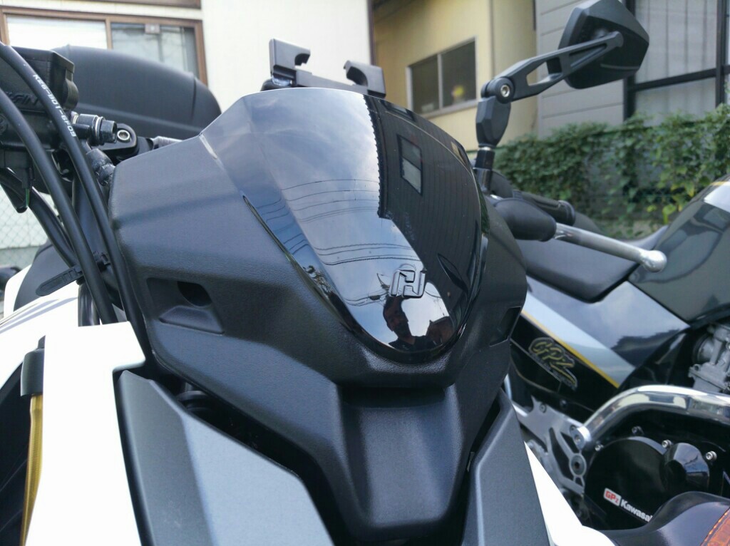 H2c メーターバイザー のパーツレビュー グロム125 ゴンゾウspl みんカラ