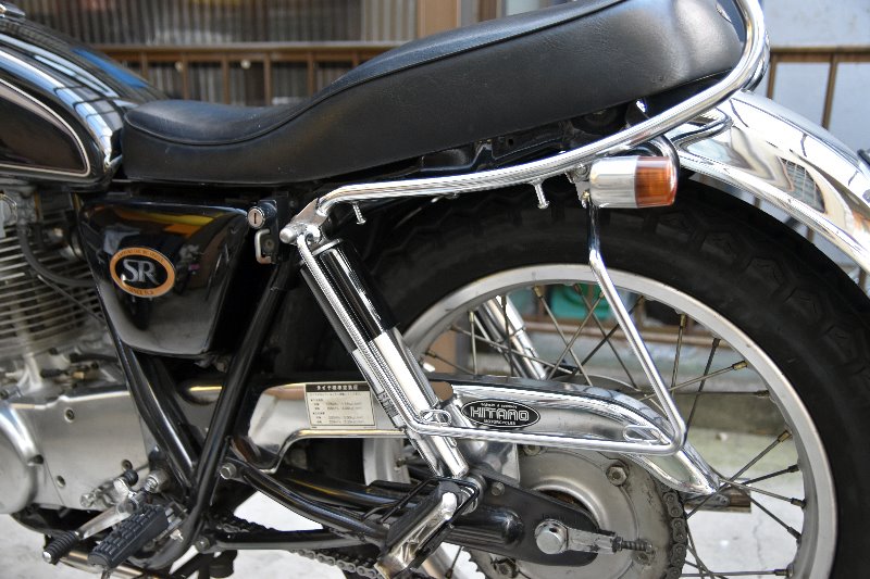 DAYTONA(バイク) SR400/500用 サドルバックサポート 車体左側用 の 