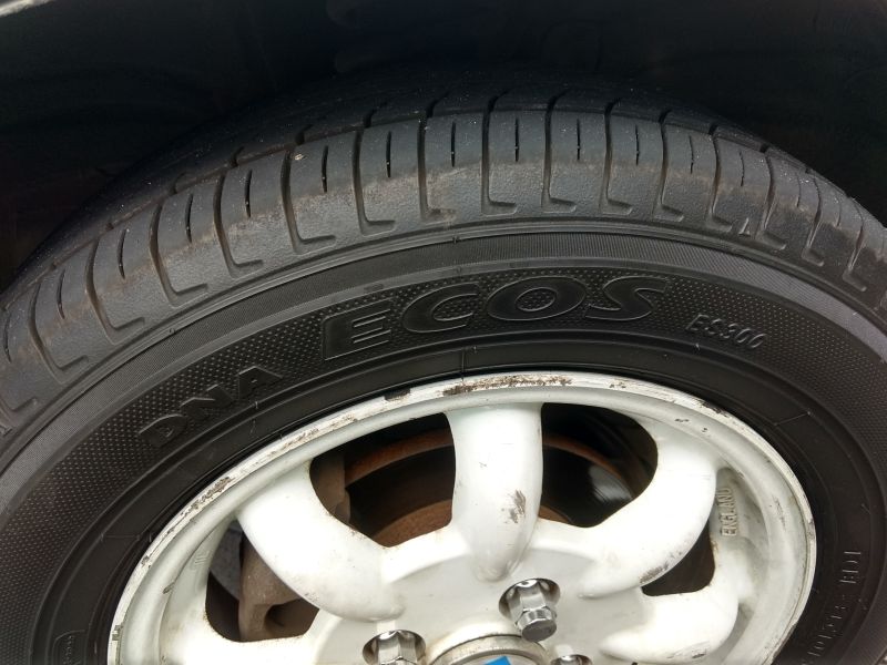 イボ付き YOKOHAMA ECOS 155/70R13 軽トラ 軽バン 四本 - メルカリ