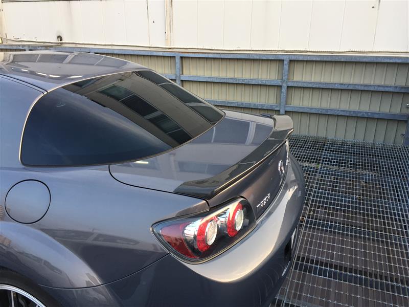 AERO WORKZ カーボントランクスポイラー のパーツレビュー | RX-8 