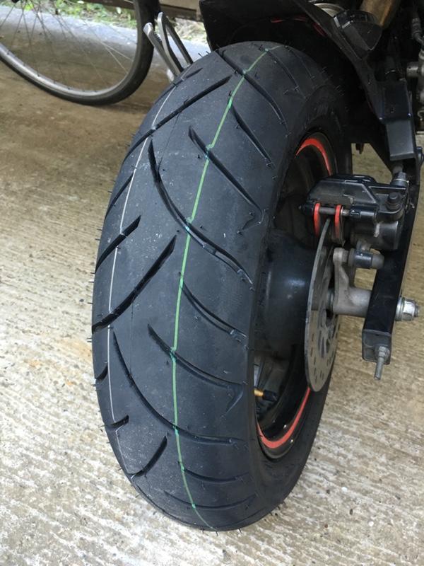 DUNLOP SCOOTSMART のパーツレビュー | グロム125(GACKT) | みんカラ DUNLOP SCOOTSMART のパーツレビュー | グロム125(GACKT) | みんカラ