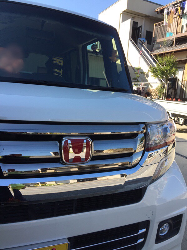 ホンダ 純正 Type Rエンブレム Type R用赤エンブレム のパーツレビュー Nボックスカスタム ライカー副長ピカード艦長 みんカラ