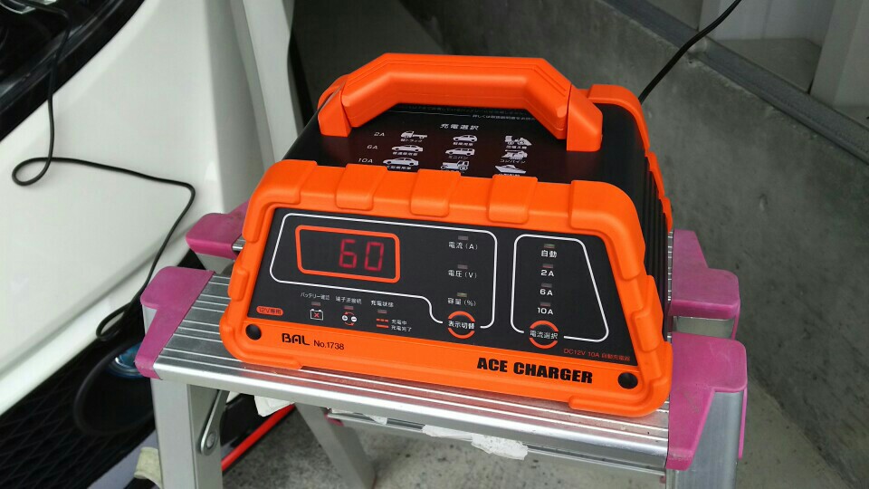 Bal 大橋産業 オートバイ 軽自動車用バッテリー充電器 のパーツレビュー シビックタイプr かりそま みんカラ