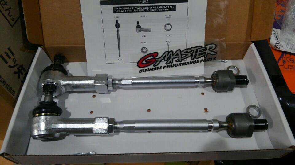 GP SPORTS G-MASTER 強化タイロッド&タイロッドエンドセット のパーツ ...