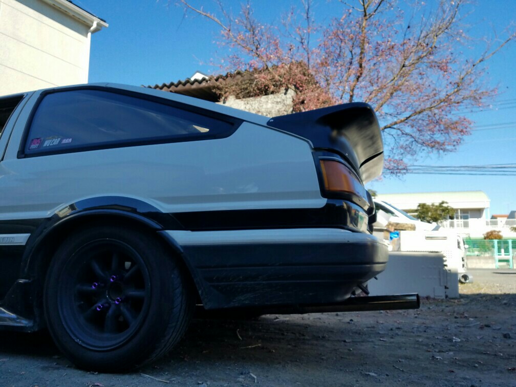 アオシマ AE86レビン改N2仕様完成♪｜ゆーじ改のブログ｜ゆーじ