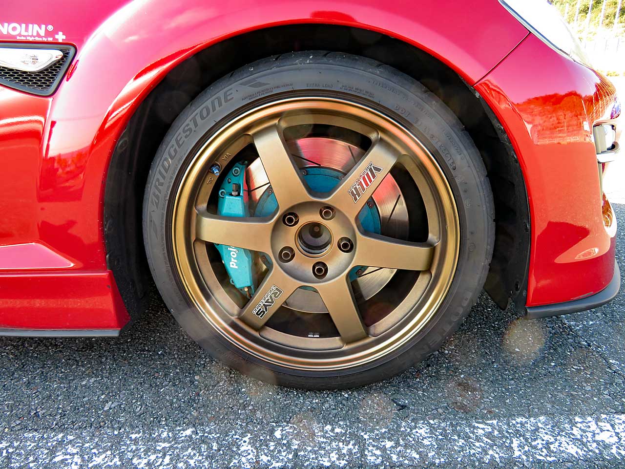 RAYS VOLK RACING TE37 のパーツレビュー | RX-8(アース烏) | みんカラ