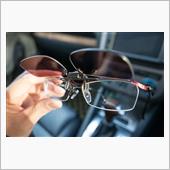 iZONE NEW YORK iDRIVE gear up クリップオンサングラス（コパーカラー）