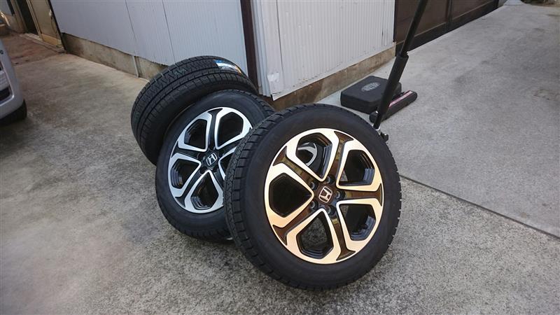 4本 WR-V ヴェゼル ホンダ 純正 17インチ 5穴 PCD114.3 黒