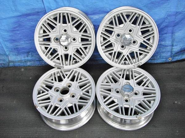 TOYOTA トヨタ GX71 系 純正 メッシュ 中古ホイール 4本 5.5J 14