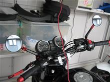 しゃぼん玉 初期型レプリカミラー のパーツレビュー | GPZ900R