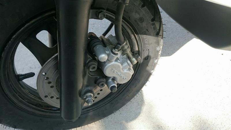 通常 1本タイプ V125 2POT キャリパー セット V125G KX85 純正 - 通販