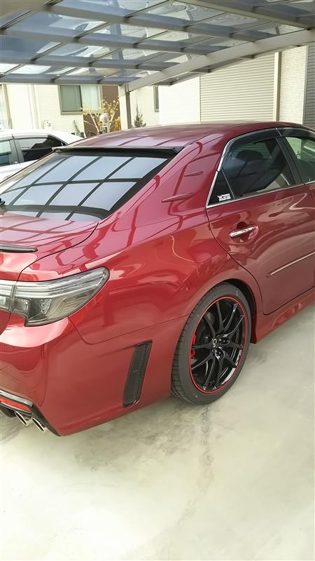 ST・GARAGE AXCENT リアルーフスポイラー のパーツレビュー